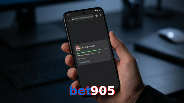 Main screen of Bet905 apk page for PK players