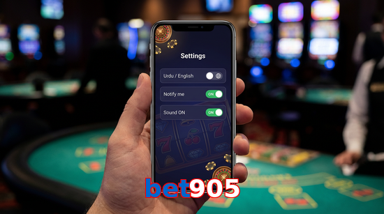 Game list for Bet905 app section