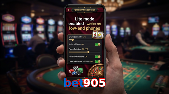 Payment and PKR controls in Bet905