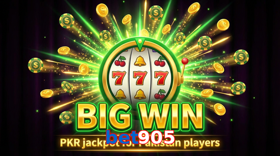 Big win animation on Bet905 slot game